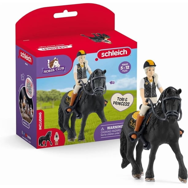 Set de juego Schleich Horse Club Tori & Princess con caballo
