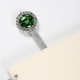 thumbnail image 3 of St. Patrick's Day Elegant Vintage Silver Lace-Edged Bookmark: Reading Accessory for Book Lovers, 3 of 5