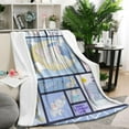 thumbnail image 3 of Elephant Throw Blankets Cute Dog Blanket for Adults Kids Warm Super Soft Micro Flannel Blanket for Bed Sofa Plane/Living Room 40x50 Inch, 3 of 6