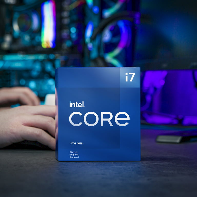 Intel Core i7-11700F Desktop Processor 8 Cores up to 4.9 GHz LGA1200 (Intel  500 Series chipset) 65W