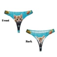 thumbnail image 3 of Fotbe Underwater Diving Cat Tanga Sin Costuras para Mujer con Estampado – Panties Invisibles, Transpirables y Cómodos para Uso Diario-4X-Large, 3 of 6