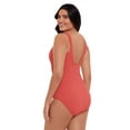 thumbnail image 2 of Time and Tru Women's and Women's Plus Crinkle One Piece Swimsuit, Sizes XS-3X, 2 of 8