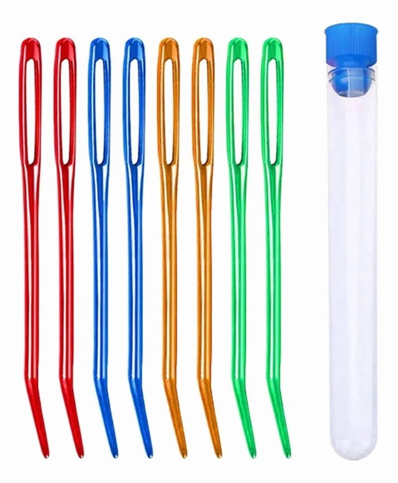 Large eye patching needle, PU crochet hook