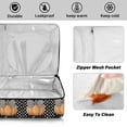 thumbnail image 4 of Iauyy Casserole Carrier for Hot Food Insulated Casserole Travel Carry Bag with Lid Food Warmer Bag for Party/Picnic,Big Pumpkin, 4 of 7