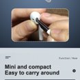 thumbnail image 2 of Stylo de Nettoyage pour Écouteurs Compatible Bluetooth Mini Portable Double Têtes Métal Lavage Écouteurs Étui de Bureau Brosse Outil de Lavage Maison Bureau, 2 of 9