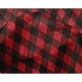 thumbnail image 4 of oneOone Silk Tabby Maroon Fabric Argyle Check Sewing Craft Projects Fabric Prints By Yard 42 Inches Wide, 4 of 4
