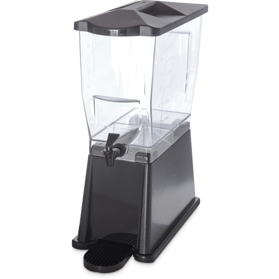 Carlisle 1085203 TrimLine Clear Economy Single Base, 3.5 gal. Capacity