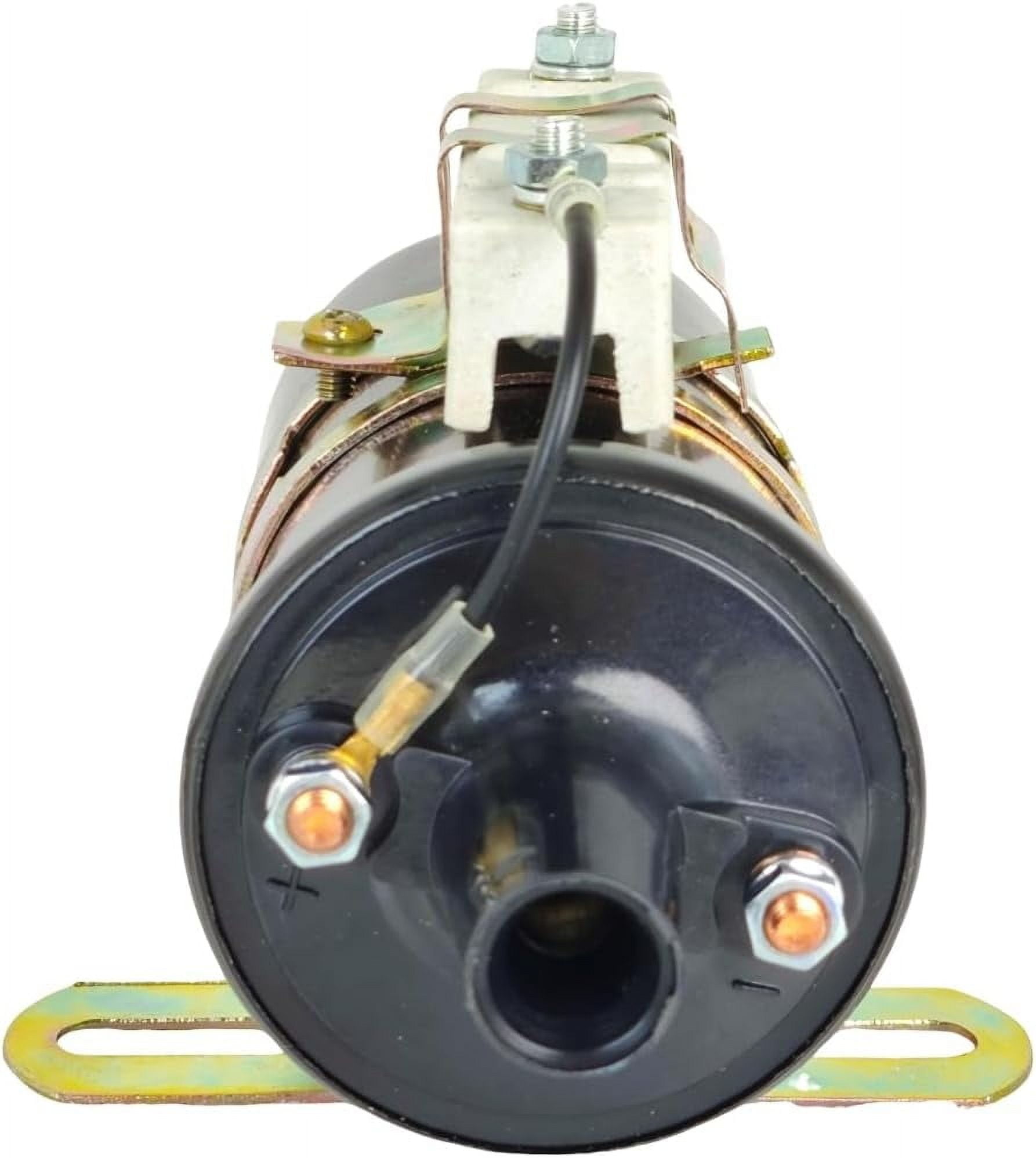 12V Ignition Distributor Coil w/External Resistor Compatible with John Deere 3020 60 70 1010 2010 3010 AT14385 AT15611 for International Case Massey Ferguson Ford 368839R91 189673M92 C5NN14N106B