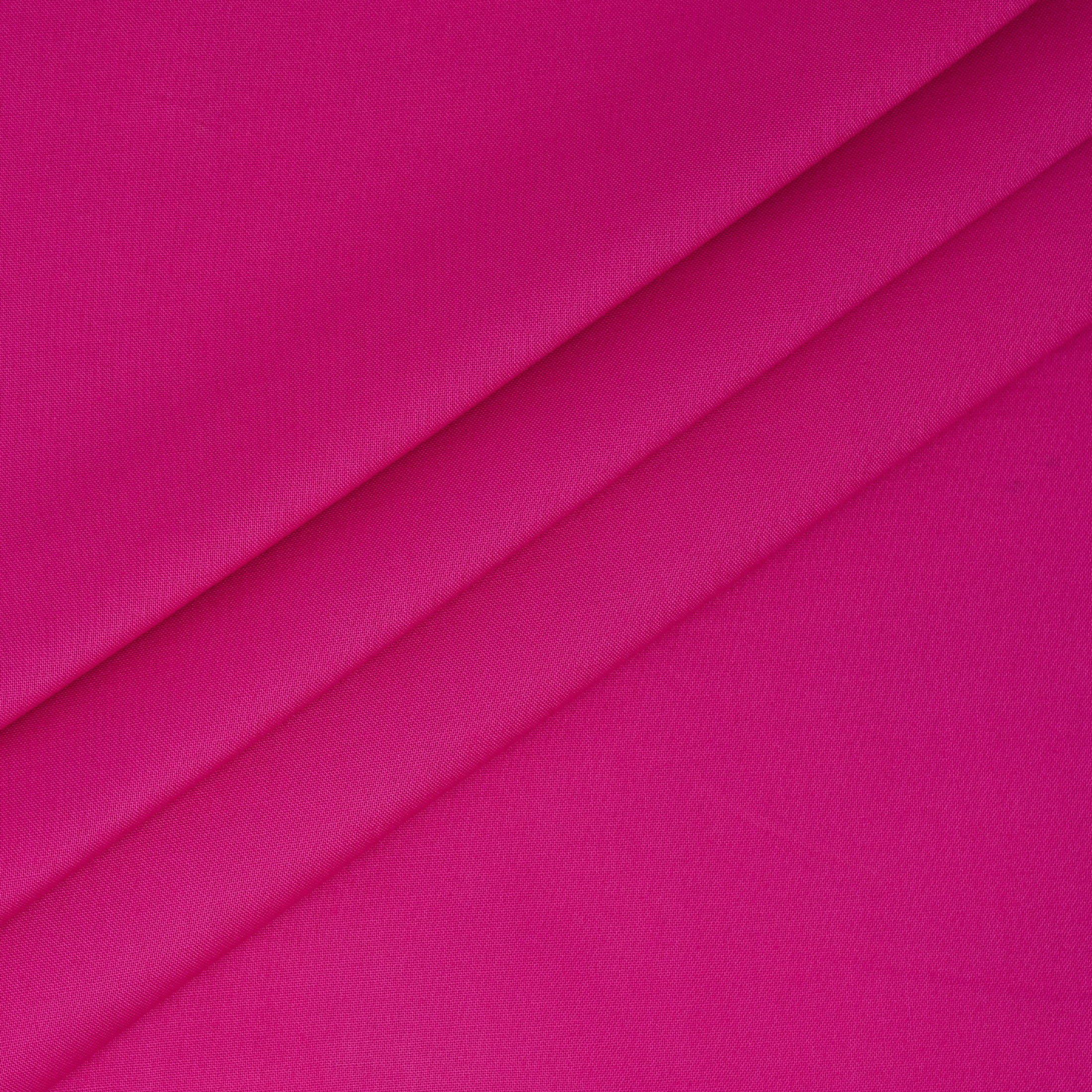 (3 pack) Waverly Inspirations 1 Yard Cut 100% Cotton Solid Fabric Solid Magenta 44" Wide for Quilting & Sewing