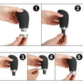 thumbnail image 2 of Amdohai Universal 5 Speed Black Gear Shift Knob Shifter Lever Stick Replacement for All Manual Car, 2 of 8