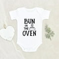 thumbnail image 2 of Newbabywishes -Cute Bun In The Oven Baby Clothes for Boys and Girls - Baby Announcement, 2 of 4