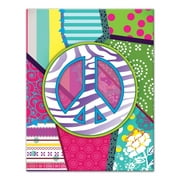 Creative Products Patterned Peace Sign 11x14 Canvas Wall Art