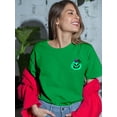 thumbnail image 2 of Green Wicked Pumpkin T-Shirt Women -Rose Khan Designs, Female 3X-Large, 2 of 4