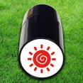 thumbnail image 4 of Estampador de pelotas de golf, marcador de sello de impresión de símbolo de golf multicolor para regalo de golfista, 4 of 6