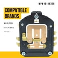 thumbnail image 2 of Placa de control de velocidad PartsBroz WPW10119326 para Whirlpool, 2 of 6