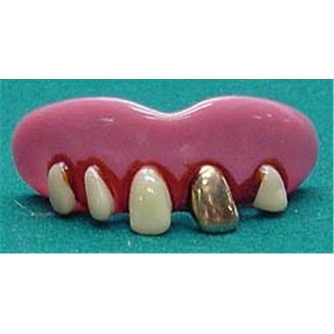 Teeth Gold Miner Fake Teeth - Walmart.com - Walmart.com
