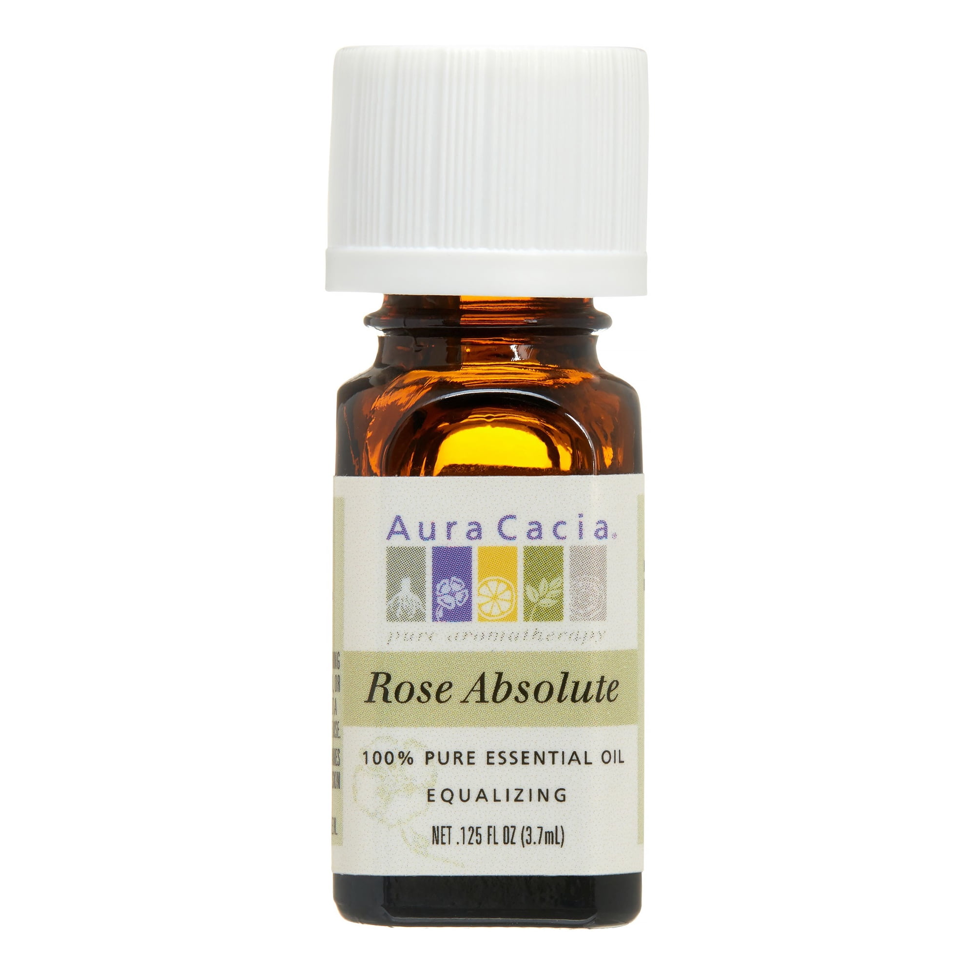 Aura Cacia Essential Oil, Rose Absolute, 0.125 Fl Oz