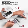 thumbnail image 6 of ZAGG InvisibleShield – Apple iPhone 17 & iPhone 16 Pro Glass Shield Privacy Screen Protector, PerfectFit™ Installation, 3x Stronger Glass, Impact & Scratch Protection, 6 of 13