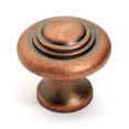 thumbnail image 5 of Dynasty Hardware K-9229-FB Super Saver Concentric Cabinet Knob, Flat Black, 5 of 5