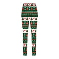 thumbnail image 7 of Roncen Roncen Women's Christmas Printed Yoga Leggings - Stretchy High-Waisted Casual Pants for Holiday & Workout, 7 of 7