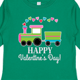 thumbnail image 4 of Inktastic Happy Valentines Day Childs Train Boys or Girls Long Sleeve Toddler T-Shirt, 4 of 5