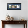 thumbnail image 2 of ArtToFrames Collage Photo Picture Frame with 4 - 3.5x5" Openings, Framed in Black with Delft Blue and Black Mats (CDM-3926-889), 2 of 8