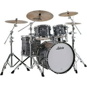 Ludwig Classic Maple 4-Piece Mod Shell Pack With 22" Bass Drum Vintage Black Oyster Pearl