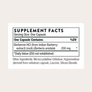 THORNE - Berberine - 200 mg (formerly Berbercap) - Supports Heart Function, Immune System and Gut Health* - 60 Capsules