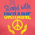 thumbnail image 3 of CafePress - Support Ukraine I Stand With Ukraine P T Shirt - Womens Tri-blend T-Shirt, 3 of 4