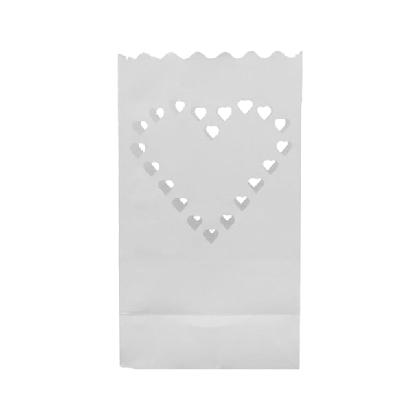 Bolsa Linterna Bolsas Ligereza Multipropósito Fácil Operación Delicadas Linternas De Papel Fiesta De Cumpleaños Decoración De Barbacoa Kits de decoración para fiestas Estilo de corazón grande Bearachild HA075005-01