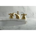 thumbnail image 2 of Kingston Brass KS3967AX 8 in. Widespread Bathroom Faucet, Brushed Brass, 2 of 5