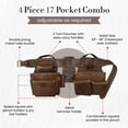 thumbnail image 3 of Set de cinturón con herramientas Style N Craft Leather Framer's para hombre, 3 of 7