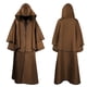 thumbnail image 4 of Disfraz de monje Medieval, capa de Doctor de la peste, disfraz de Halloween, capucha, capa, traje de mago, sacerdote, fraile, 4 of 4