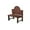 C-Free Size, variant on zhmrfg Beach Chair Wooden Craft, Miniature Dollhouse Furniture, Small Wooden Chair for Crafting Projects and Photography, Decorative and Functional Gift for Miniature Garden Enthusiasts
