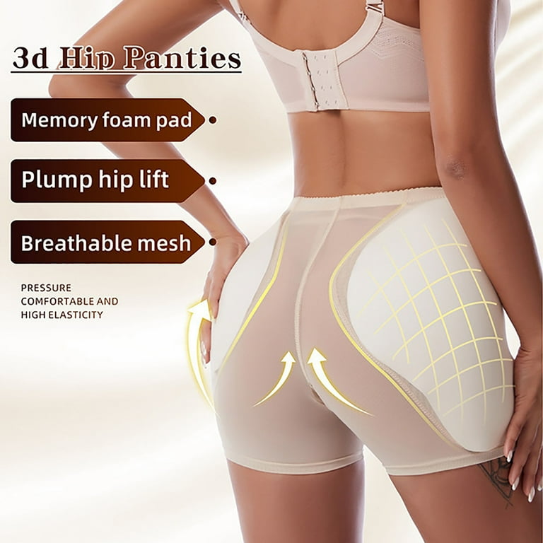 Women Shapewear Hip Enhancer Butt And Hip Padded Underwear For Women Hip  Dip Pads 