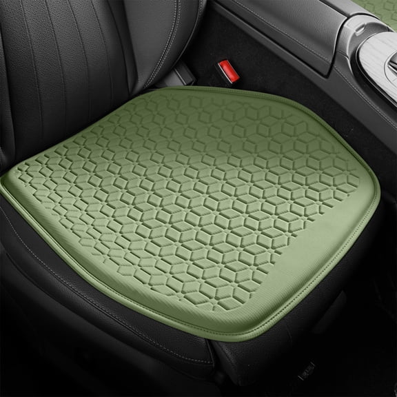 Ohmyroo Cooling Gel Seat Cushion, Breathable Ice Silk Pad for Car Office Chair, Pressure Relief Seat Mat for Long Driving