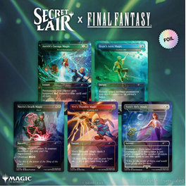 マジック：ザ・ギャザリング Secret Lair x FINAL FANTASY Weapons FOIL Secret Lair x FINAL FANTASY: Weapons EN Foil Edition