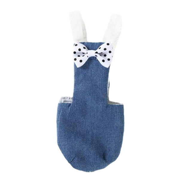 Pañal suave de moda para loros, pájaros, orina y excrementos, ideal para loros, conures, pinzones. Denim S
