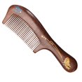 thumbnail image 1 of Peine de madera de sándalo, peine de madera hecho a mano, peine de pelo antiestático de sándalo, peines de dientes finos para hombres, mujeres, niños, peine de barba, buen regalo (mariposa), 1 of 5