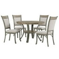 thumbnail image 1 of Trager 5-Piece Dining Set, Pewter, 1 of 9