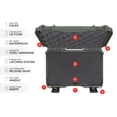 thumbnail image 6 of Nanuk 909 Waterproof Professional Pistol/Gun Case, Military Approved with Foam Insert - Olive, 6 of 7