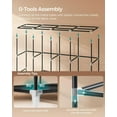 thumbnail image 5 of Portable Closet with 4 Hanging Rods, Shelves & Side Pockets, Large Capacity for Bedroom or Living Room, 5 of 7