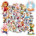 thumbnail image 3 of 35pcs-50pcs Cute Stickers Stationery Stickers Adventure Animal Stickers Kids Stickers for Phone Laptop Suitcase, 3 of 9