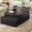 Black, variant on YANGLI Coffee Table, 31.5" Lift Top with Storage Hidden Compartment, Farmhouse with Ottoman Bench, Center Table with Wooden Lift Tabletop for Living Room, Black
