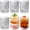 Clear-1, variant on Hobnail Glasses Set of 6 Highball Drinking Glasses 13OZ Clear Embossed Glassware Hobnail Glass Cup for Water, Juice,, , , for Thanksgiving Day, Christmas