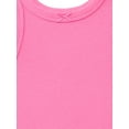 thumbnail image 2 of Wonder Nation Toddler Girls Ribbed Tank Top, Sizes 18M-5T, 2 of 3