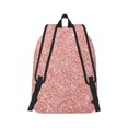 thumbnail image 2 of Yiaed Rose Gold Glitter Print Backpack, Premium Laptop Backpack, Travel Backpack for Women, Lightweight Backpacks, Comfortable Back Pack-Small, 2 of 7