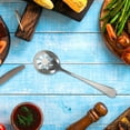 thumbnail image 3 of GOOHOCHY Cuchara perforada de acero inoxidable para servir, utensilio de cocina, 3 of 8
