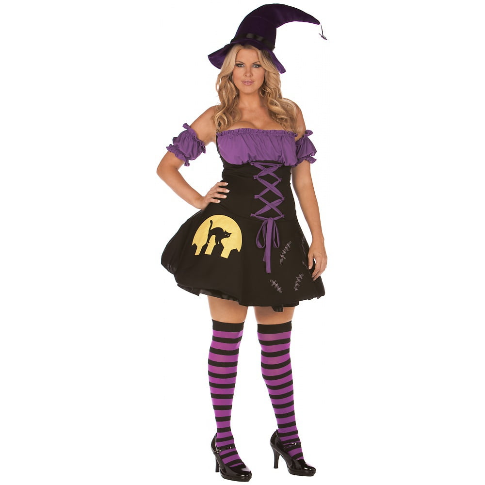 Moonlight Witch Adult Costume Plus Size 3X/4X