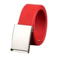 thumbnail image 2 of Eoperou Wide Adjustable Fitted Unisex Belt Canvas Wide Metal Buckle Pants Belt Clothes Ornament, 2 of 8